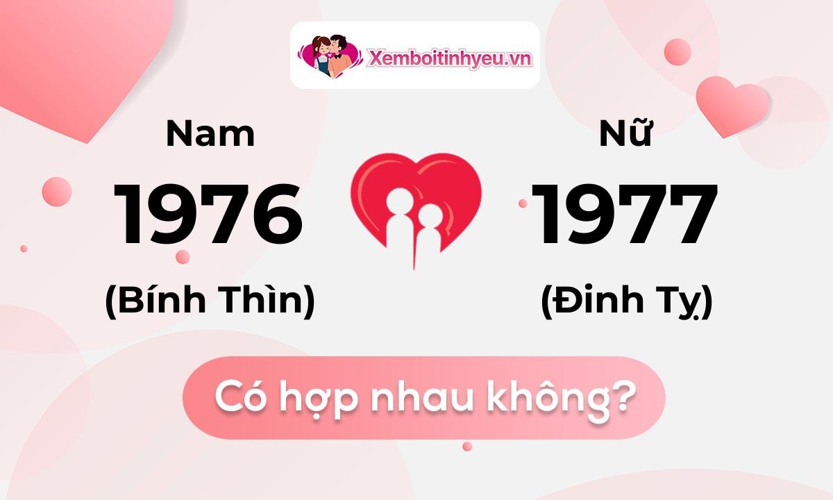 Chồng 1976 vợ 1977 có hợp nhau không và chọn cưới năm nào hợp nhất