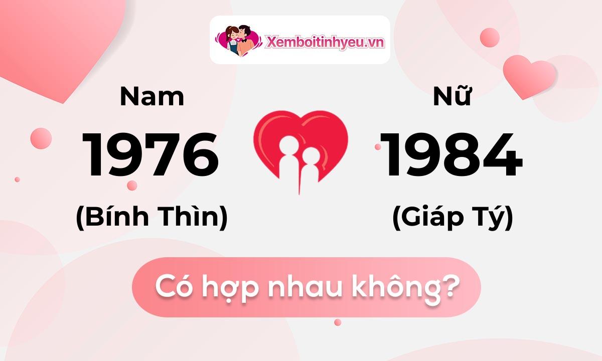 Chồng 1976 vợ 1984 có hợp nhau không và chọn cưới năm nào hợp nhất