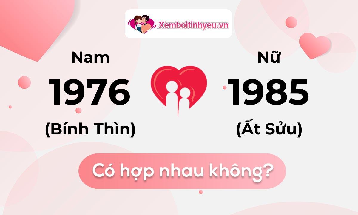 Chồng 1976 vợ 1985 có hợp nhau không và chọn cưới năm nào hợp nhất