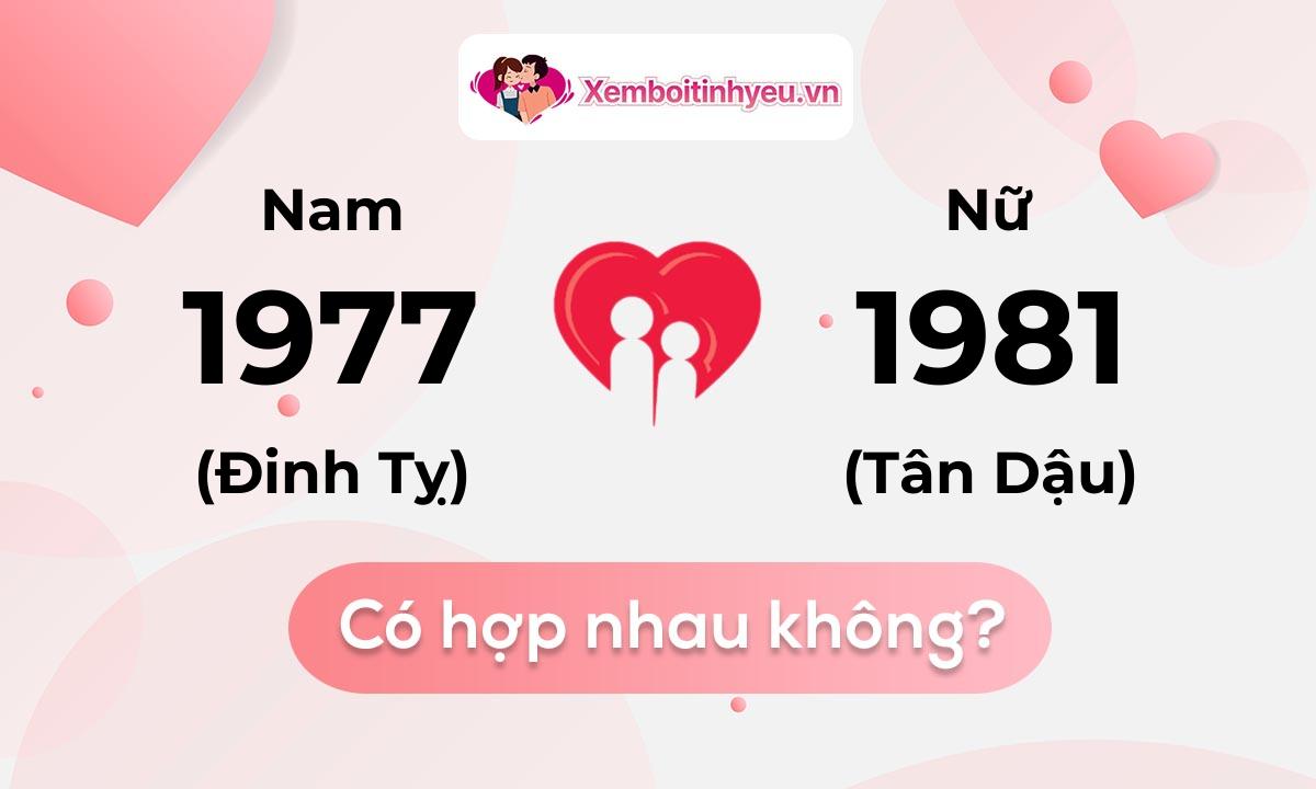 Chồng 1977 vợ 1981 có hợp nhau không và chọn cưới năm nào hợp nhất