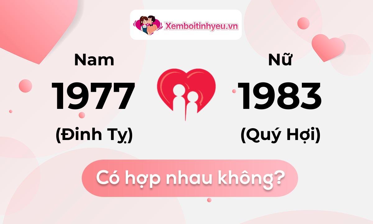 Chồng 1977 vợ 1983 có hợp nhau không và chọn cưới năm nào hợp nhất