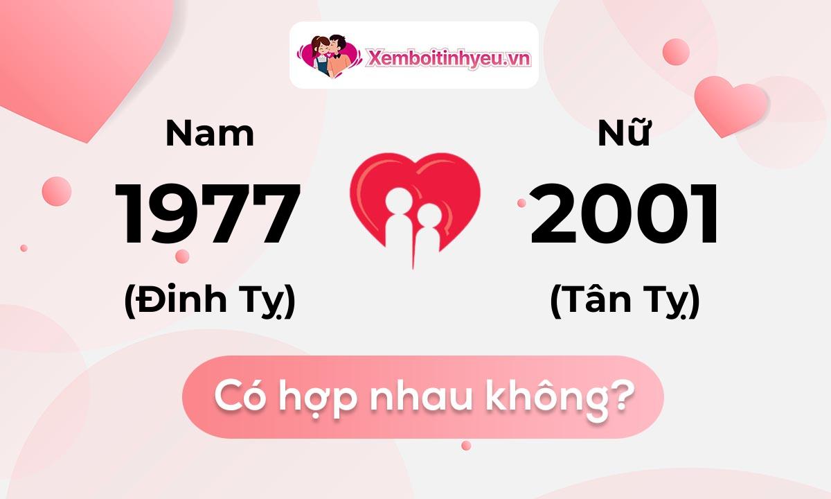 Chồng 1977 vợ 2001 có hợp nhau không và chọn cưới năm nào hợp nhất