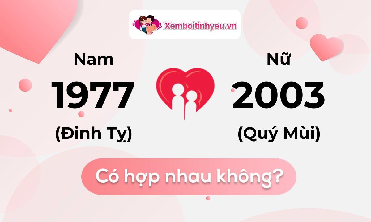 Chồng 1977 vợ 2003 có hợp nhau không và chọn cưới năm nào hợp nhất