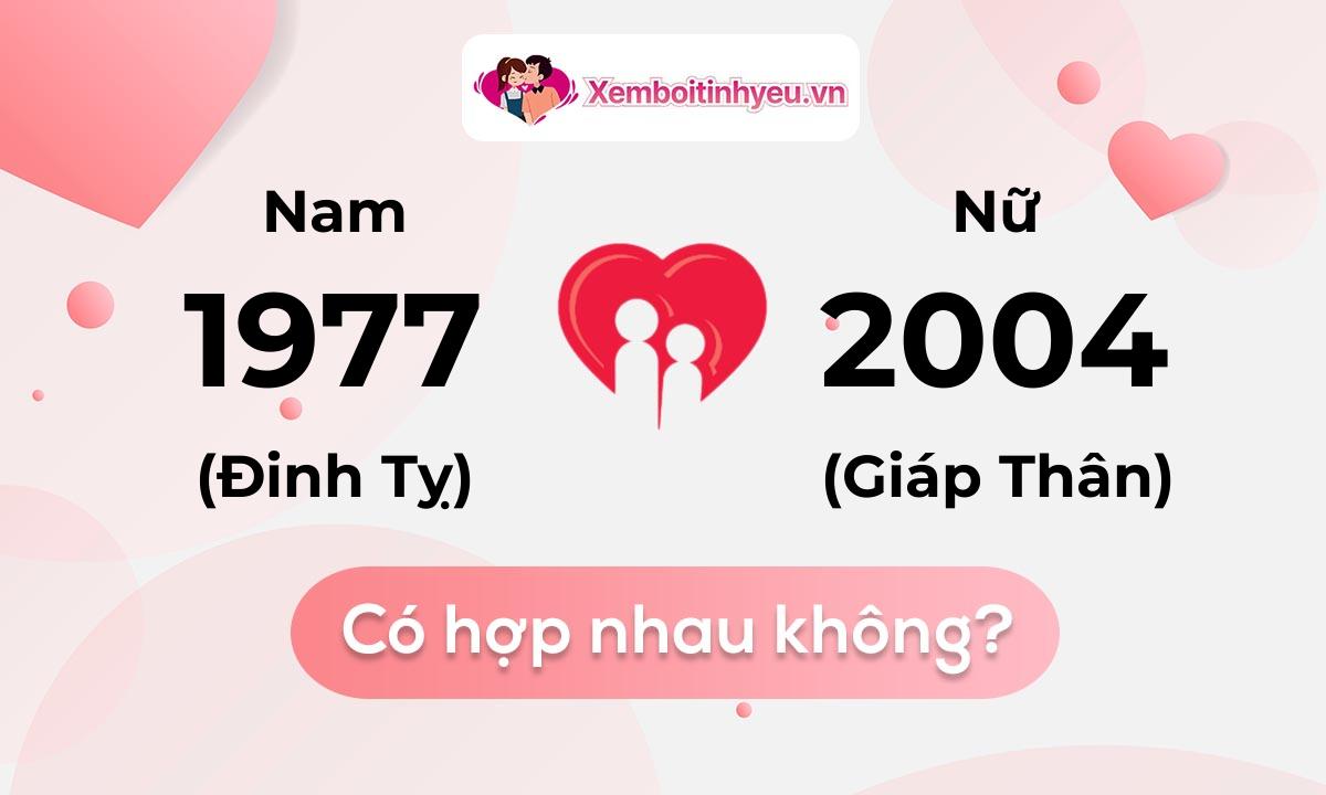 Chồng 1977 vợ 2004 có hợp nhau không và chọn cưới năm nào hợp nhất