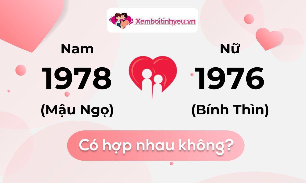 Chồng 1978 vợ 1976 có hợp nhau không và chọn cưới năm nào hợp nhất