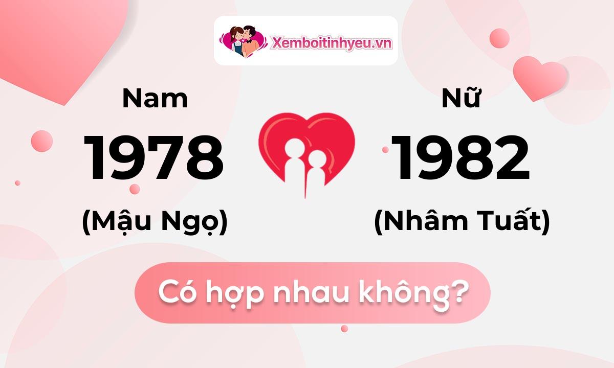 Chồng 1978 vợ 1982 có hợp nhau không và chọn cưới năm nào hợp nhất