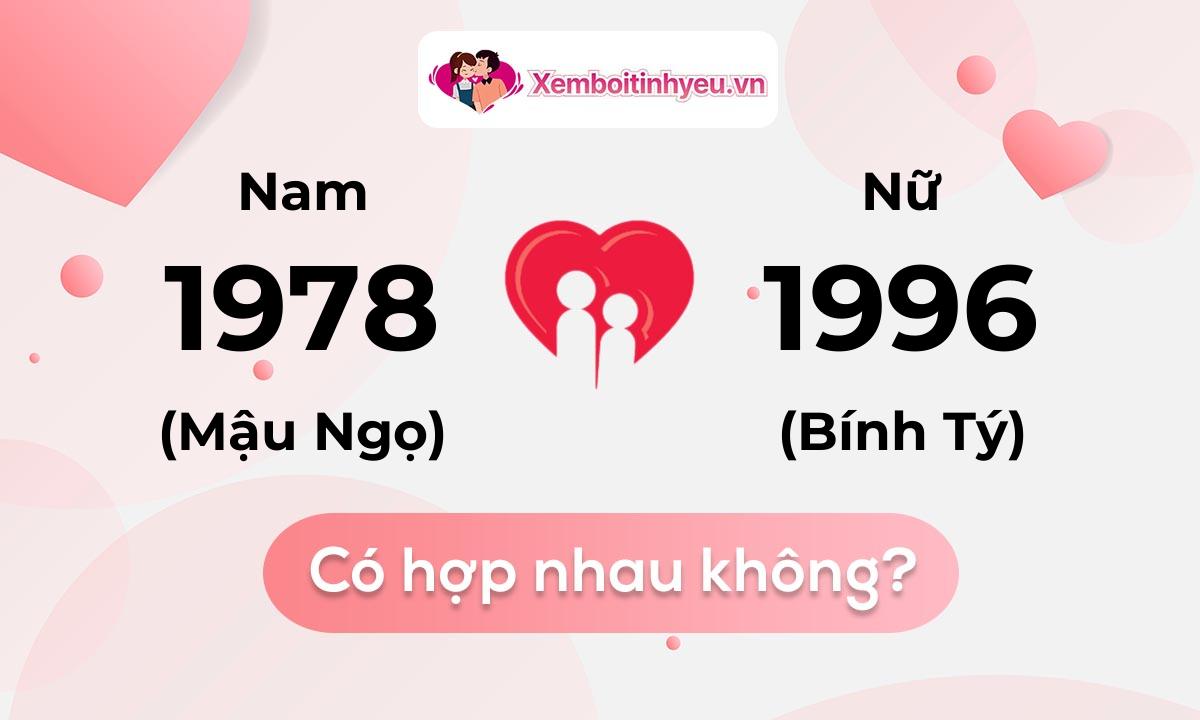 Chồng 1978 vợ 1996 có hợp nhau không và chọn cưới năm nào hợp nhất