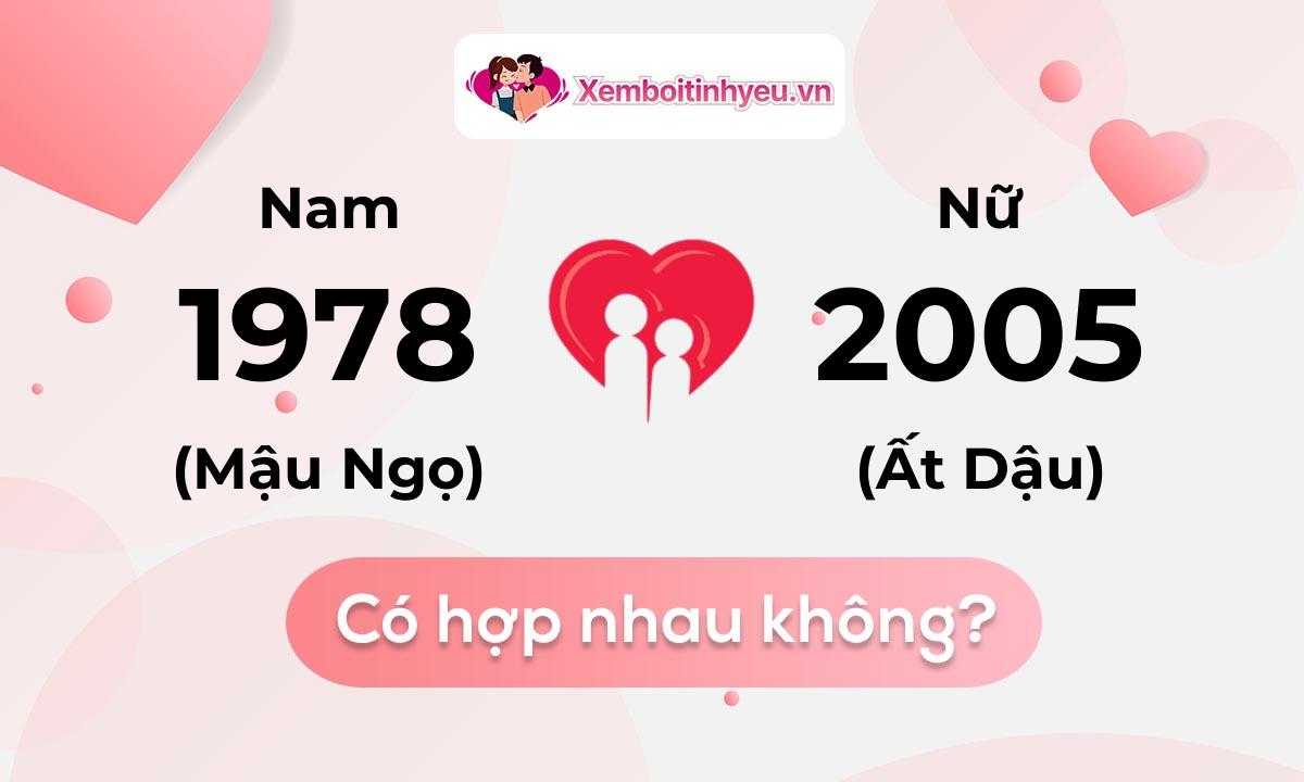 Chồng 1978 vợ 2005 có hợp nhau không và chọn cưới năm nào hợp nhất