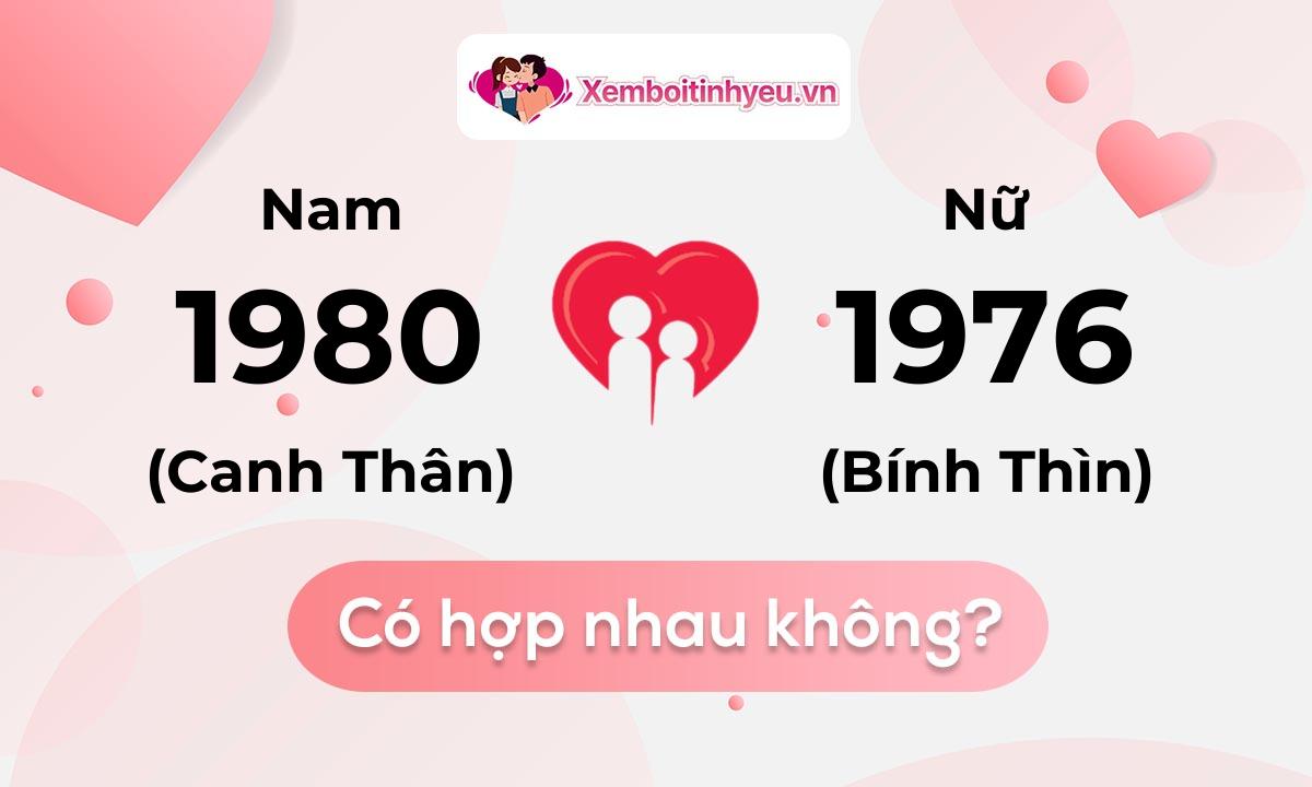 Chồng 1980 vợ 1976 có hợp nhau không và chọn cưới năm nào hợp nhất