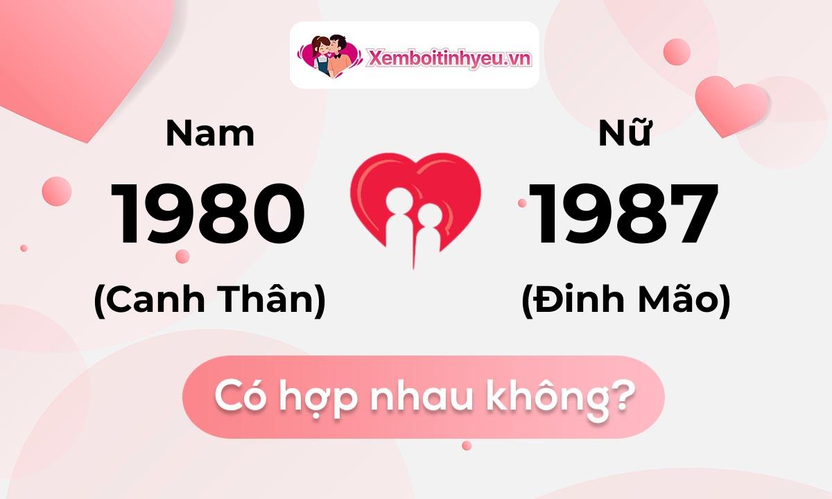 Chồng 1980 vợ 1987 có hợp nhau không và chọn cưới năm nào hợp nhất