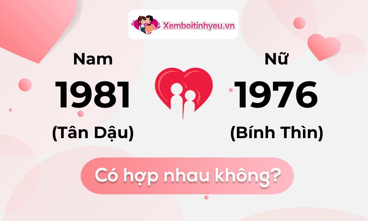 Chồng 1981 vợ 1976 có hợp nhau không và chọn cưới năm nào hợp nhất