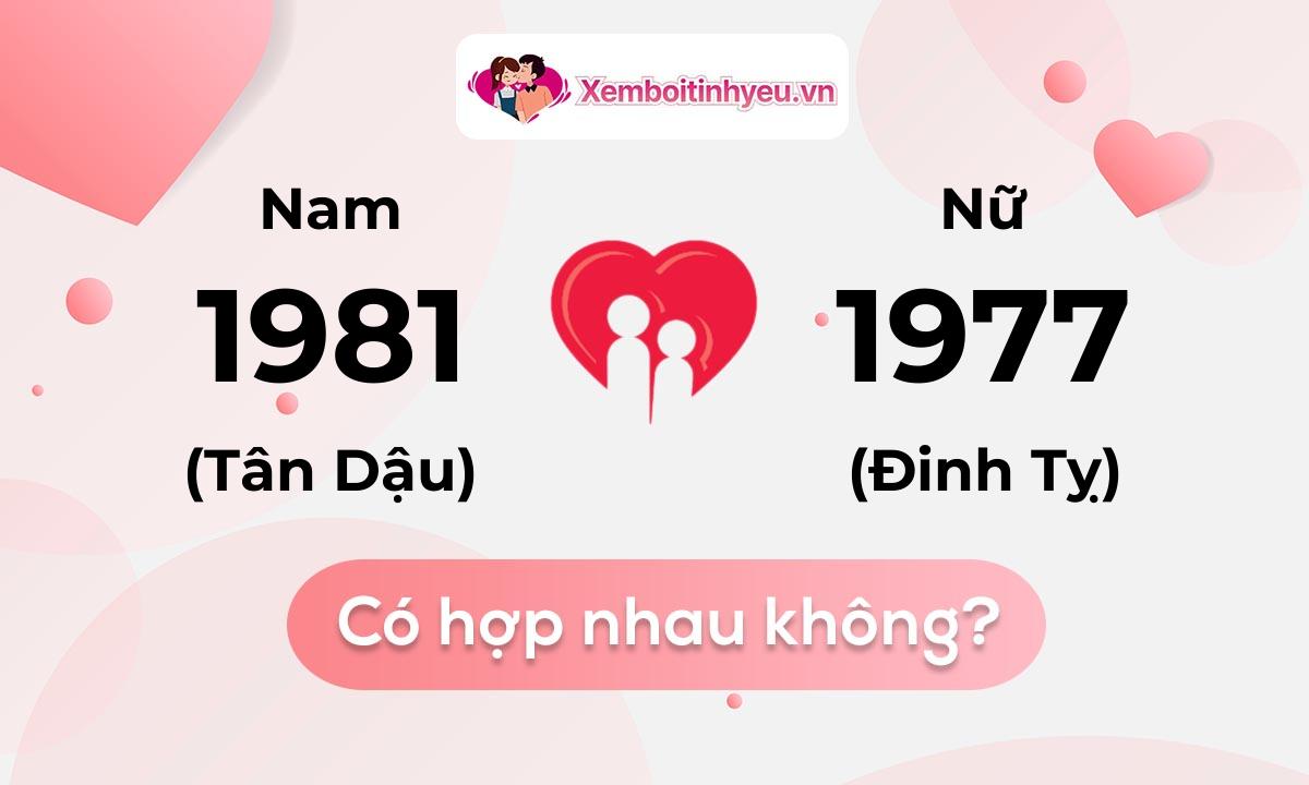 Chồng 1981 vợ 1977 có hợp nhau không và chọn cưới năm nào hợp nhất