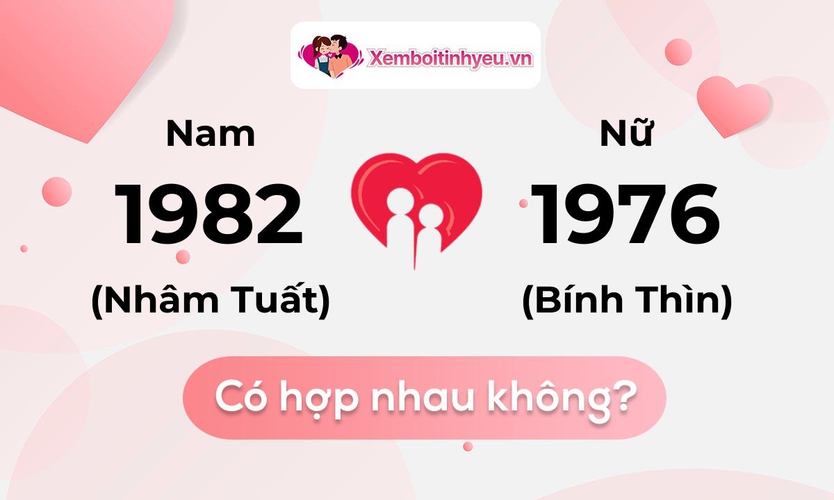 Chồng 1982 vợ 1976 có hợp nhau không và chọn cưới năm nào hợp nhất