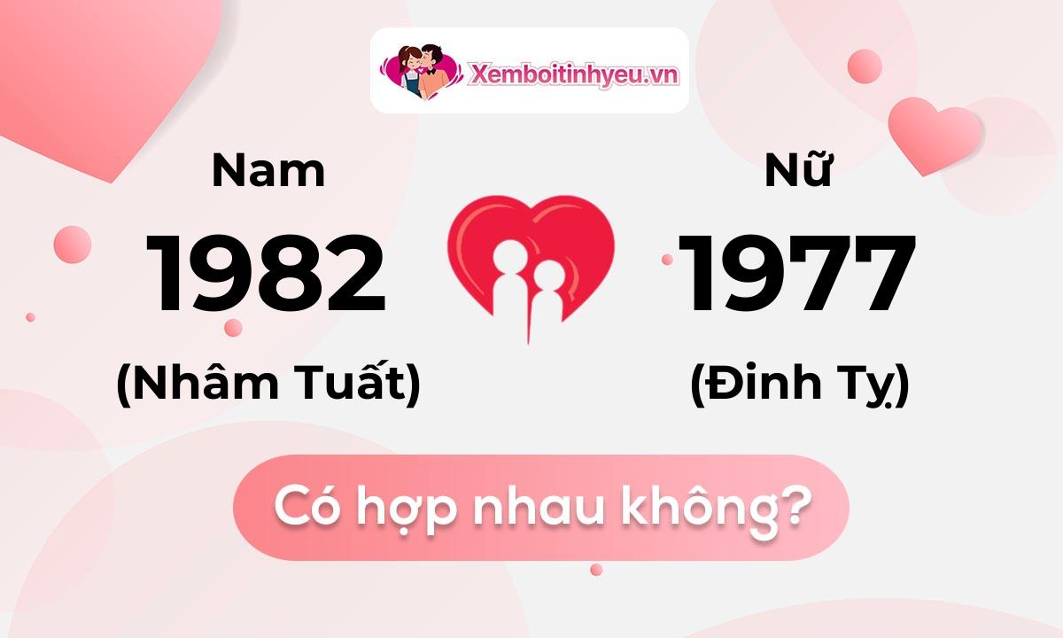 Chồng 1982 vợ 1977 có hợp nhau không và chọn cưới năm nào hợp nhất