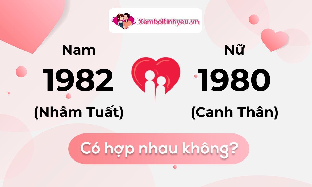 Chồng 1982 vợ 1980 có hợp nhau không và chọn cưới năm nào hợp nhất