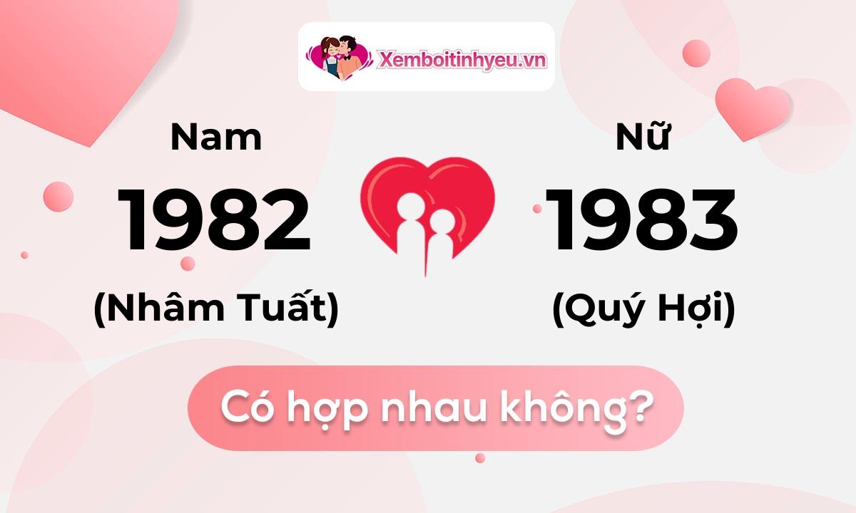 Chồng 1982 vợ 1983 có hợp nhau không và chọn cưới năm nào hợp nhất