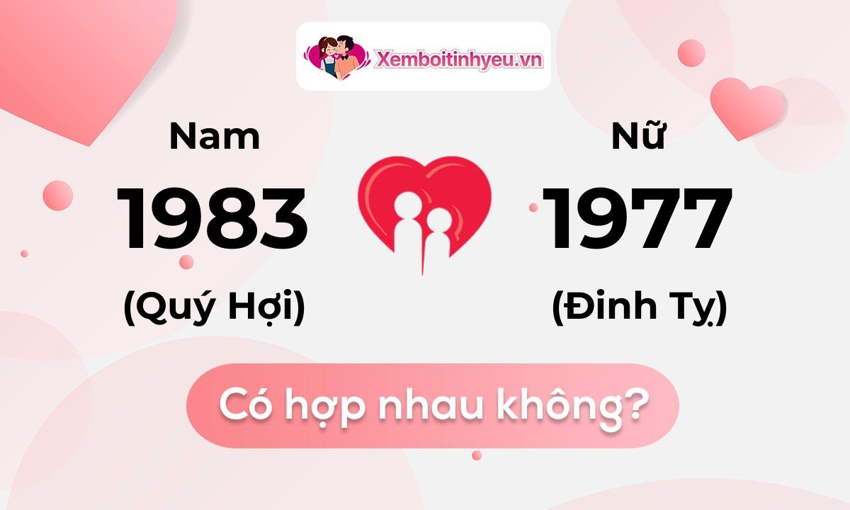 Chồng 1983 vợ 1977 có hợp nhau không và chọn cưới năm nào hợp nhất