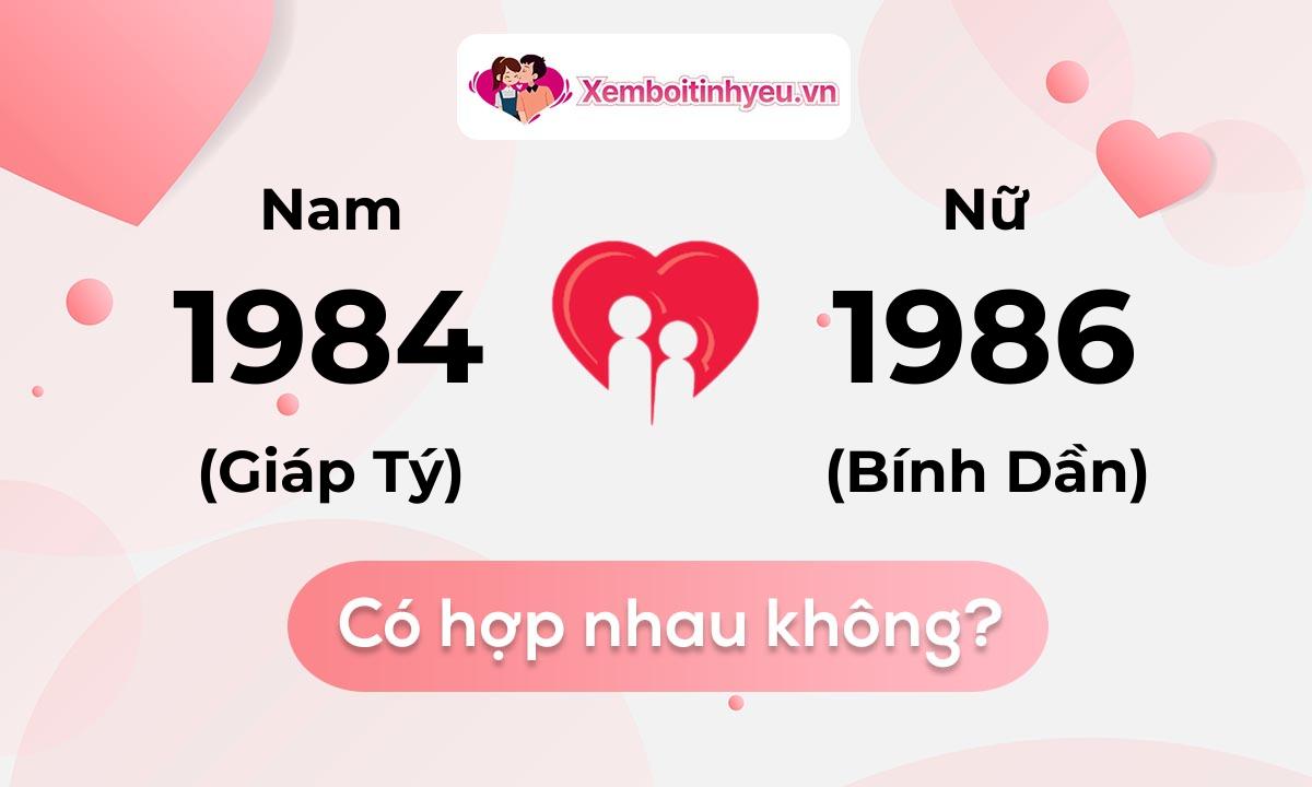 Chồng 1984 vợ 1986 có hợp nhau không và chọn cưới năm nào hợp nhất