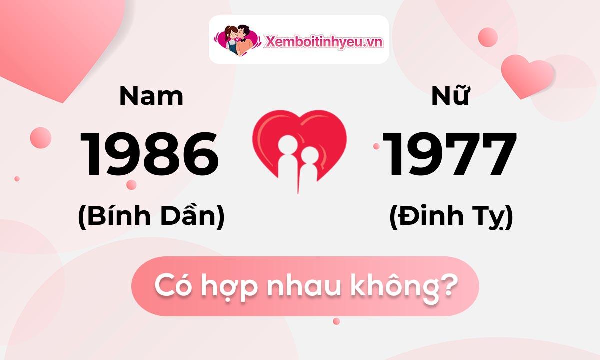 Chồng 1986 vợ 1977 có hợp nhau không và chọn cưới năm nào hợp nhất