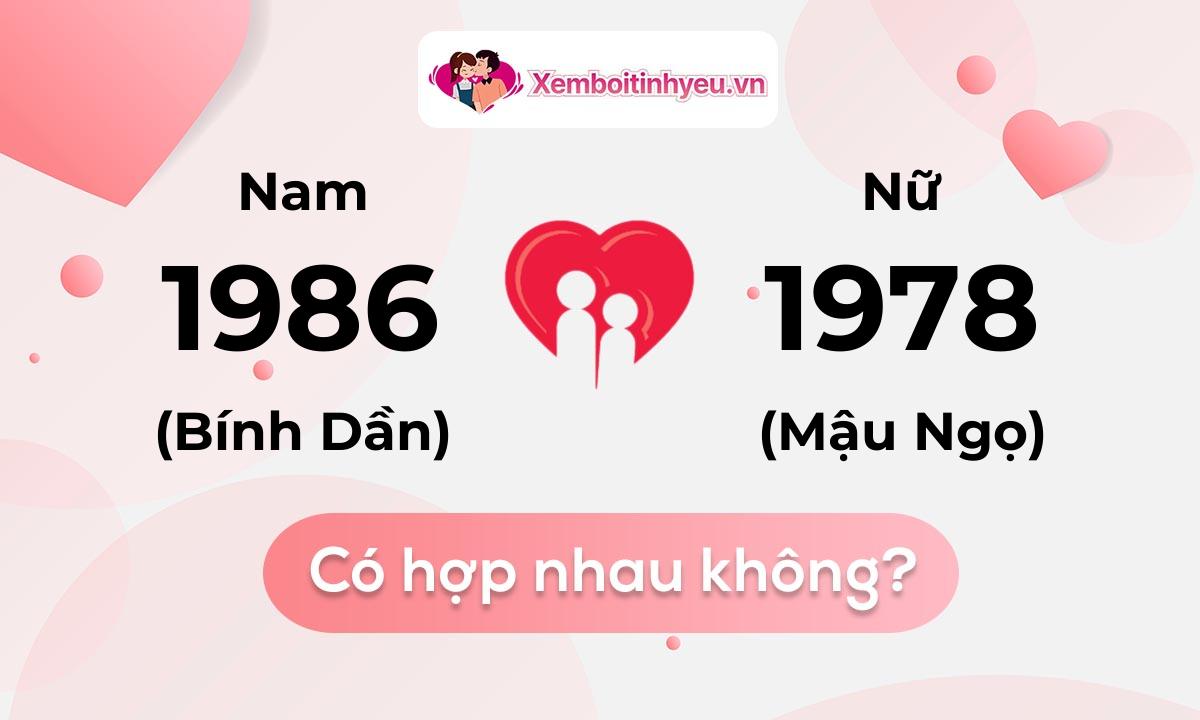 Chồng 1986 vợ 1978 có hợp nhau không và chọn cưới năm nào hợp nhất