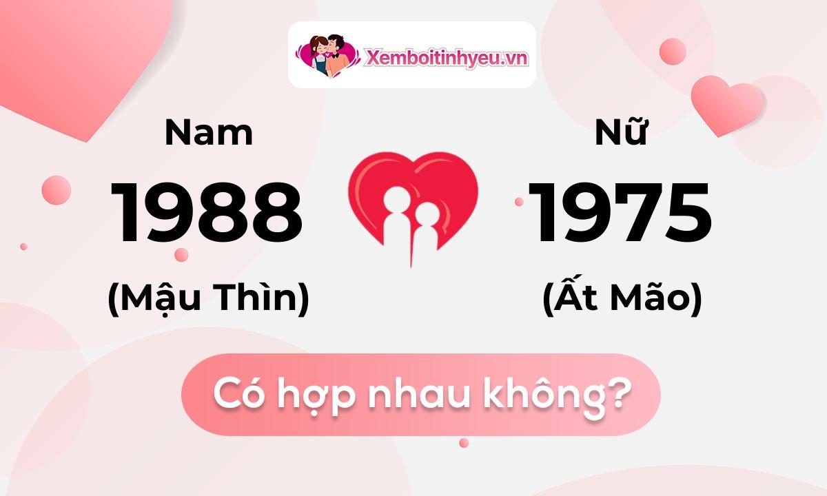 Chồng 1988 vợ 1975 có hợp nhau không và chọn cưới năm nào hợp nhất