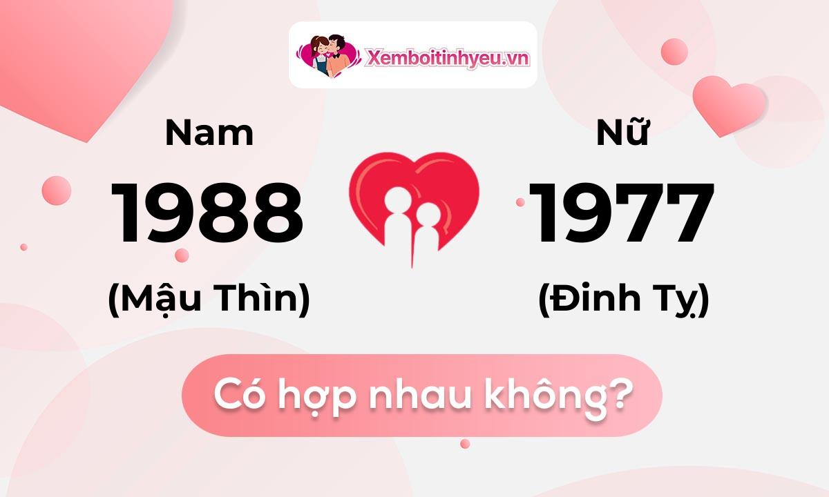 Chồng 1988 vợ 1977 có hợp nhau không và chọn cưới năm nào hợp nhất