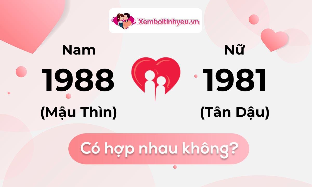 Chồng 1988 vợ 1981 có hợp nhau không và chọn cưới năm nào hợp nhất