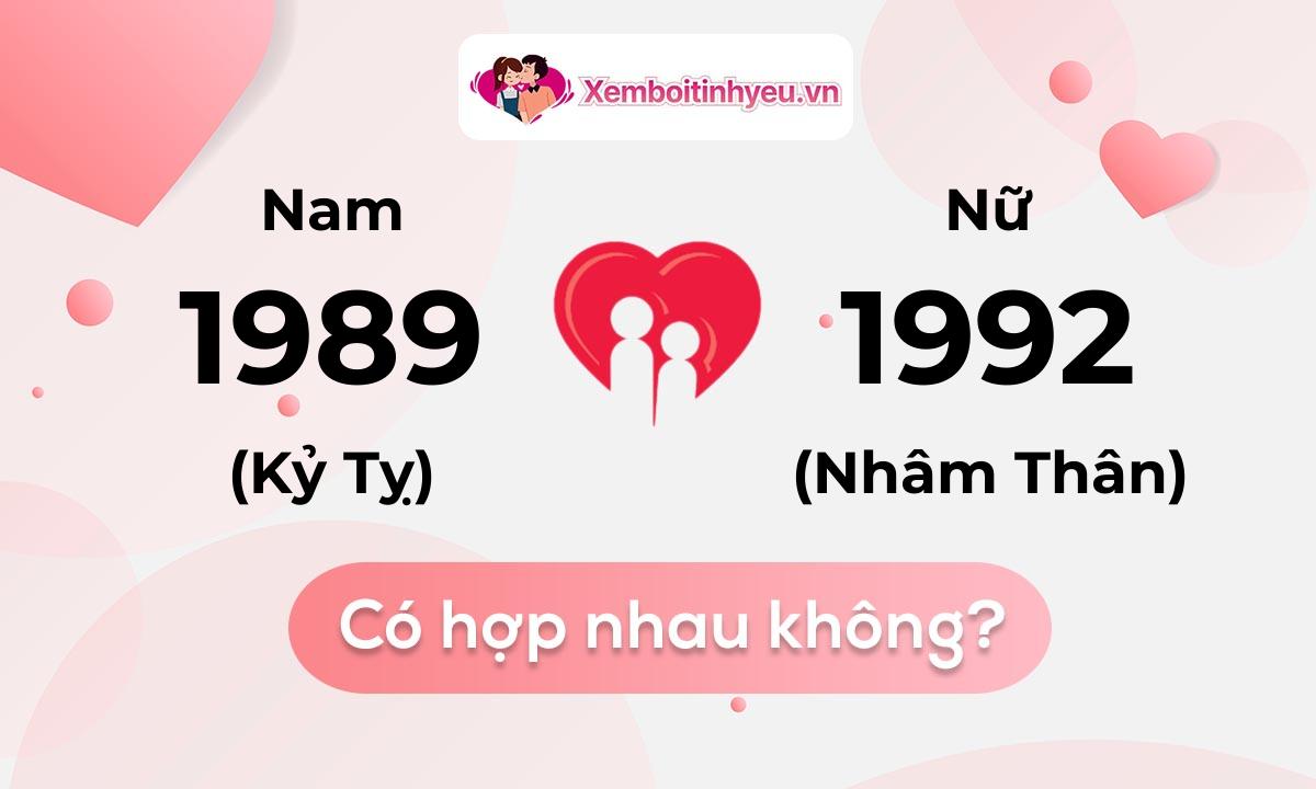 Chồng 1989 vợ 1992 có hợp nhau không và chọn cưới năm nào hợp nhất