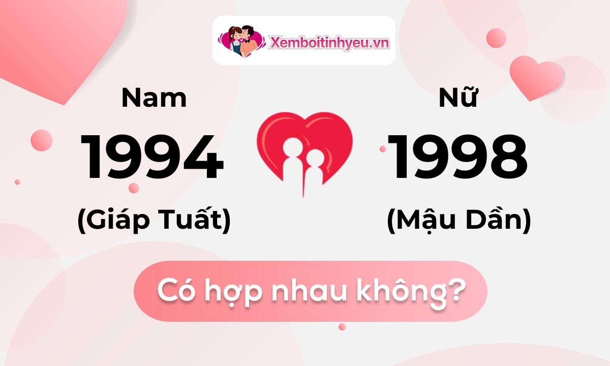 Chồng 1994 vợ 1998 có hợp nhau không và chọn cưới năm nào hợp nhất