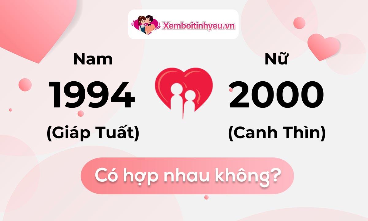 Chồng 1994 vợ 2000 có hợp nhau không và chọn cưới năm nào hợp nhất