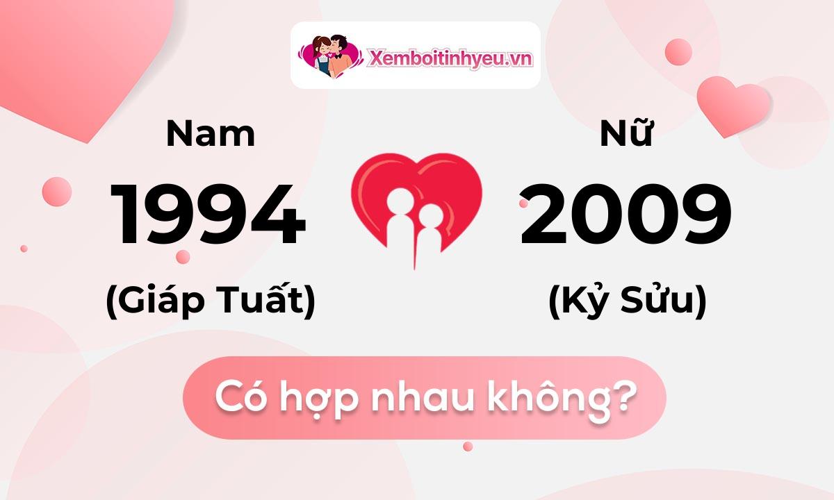 Chồng 1994 vợ 2009 có hợp nhau không và chọn cưới năm nào hợp nhất