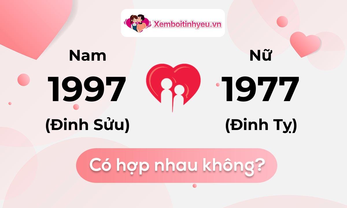 Chồng 1997 vợ 1977 có hợp nhau không và chọn cưới năm nào hợp nhất