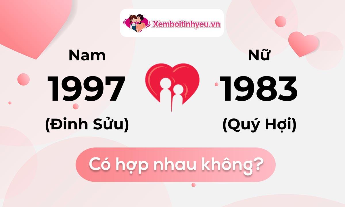 Chồng 1997 vợ 1983 có hợp nhau không và chọn cưới năm nào hợp nhất