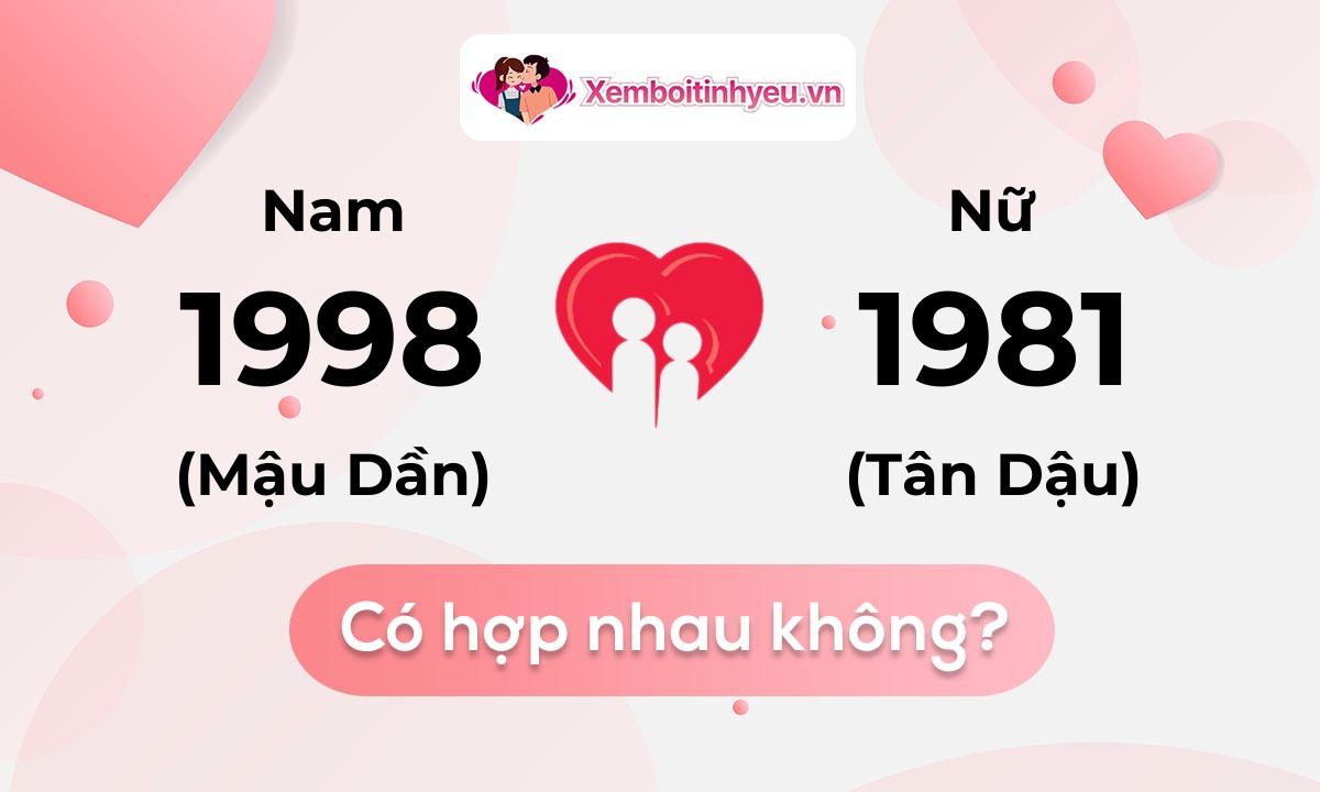 Chồng 1998 vợ 1981 có hợp nhau không và chọn cưới năm nào hợp nhất