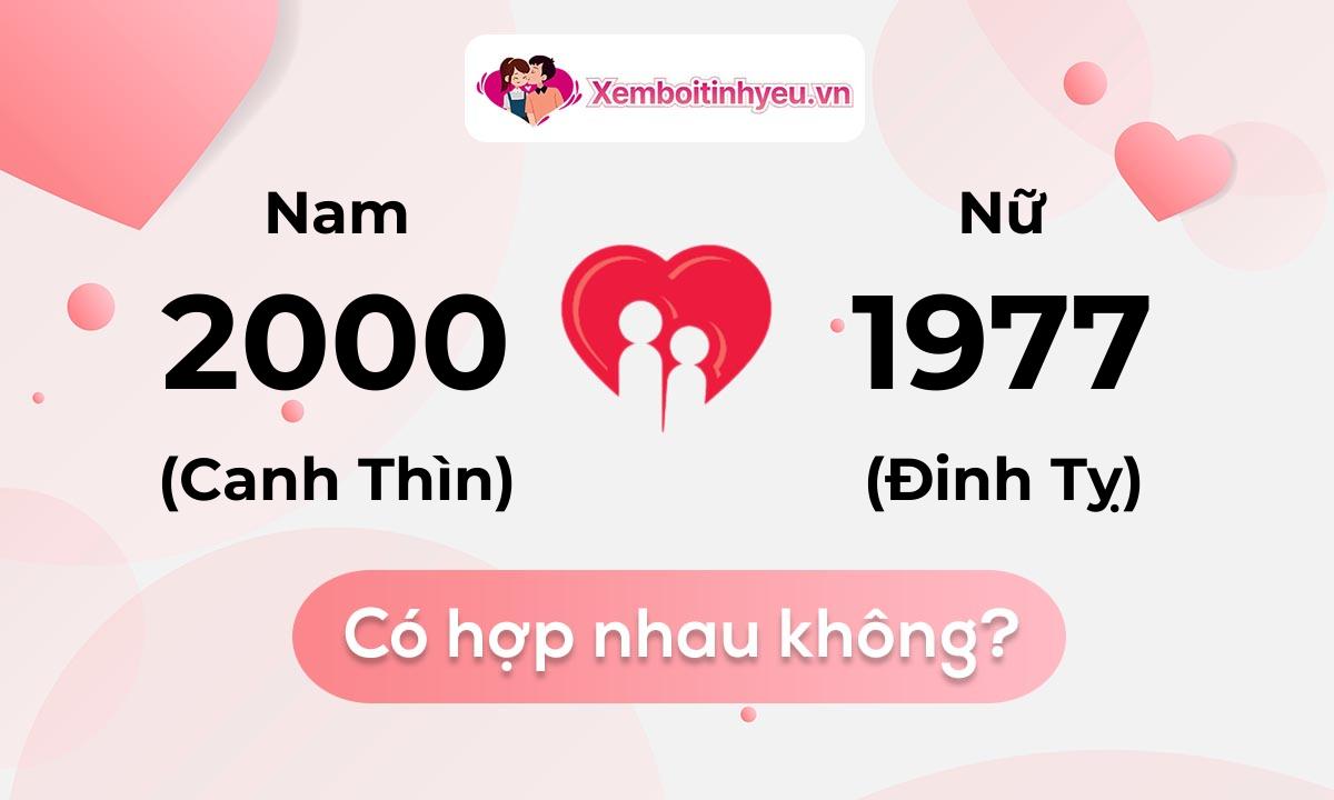 Chồng 2000 vợ 1977 có hợp nhau không và chọn cưới năm nào hợp nhất