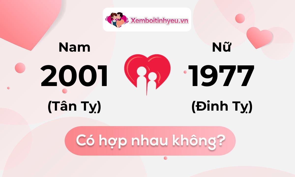 Chồng 2001 vợ 1977 có hợp nhau không và chọn cưới năm nào hợp nhất