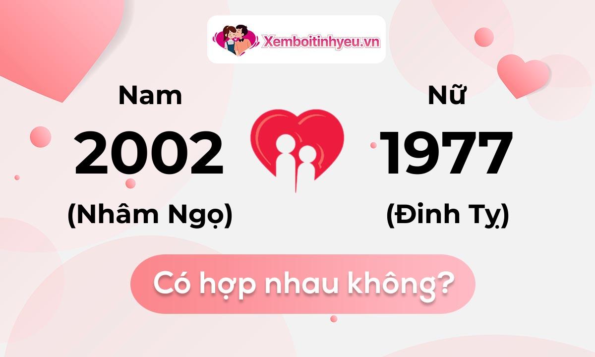 Chồng 2002 vợ 1977 có hợp nhau không và chọn cưới năm nào hợp nhất