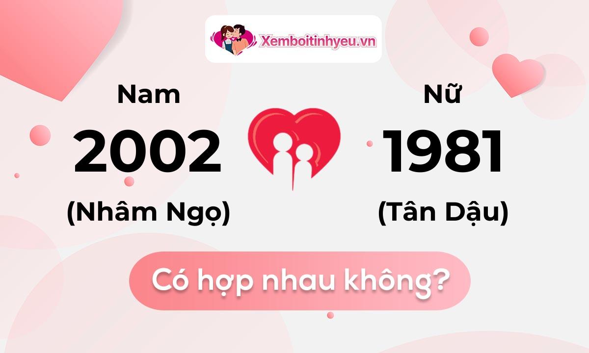 Chồng 2002 vợ 1981 có hợp nhau không và chọn cưới năm nào hợp nhất