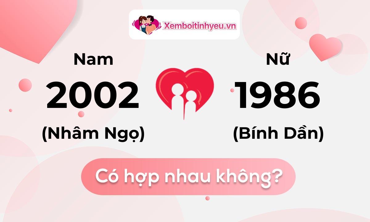 Chồng 2002 vợ 1986 có hợp nhau không và chọn cưới năm nào hợp nhất