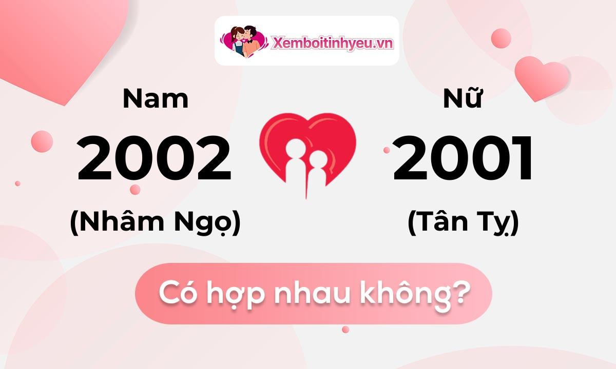 Chồng 2002 vợ 2001 có hợp nhau không và chọn cưới năm nào hợp nhất