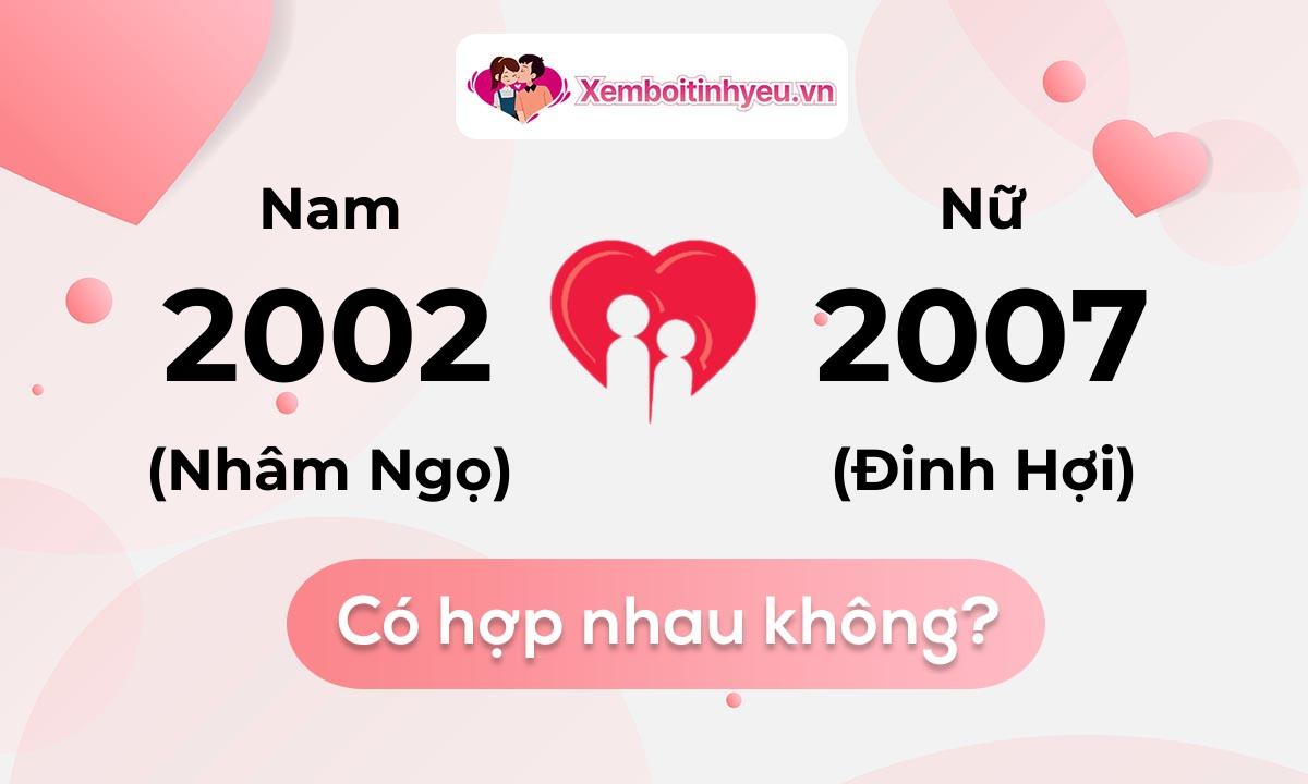 Chồng 2002 vợ 2007 có hợp nhau không và chọn cưới năm nào hợp nhất