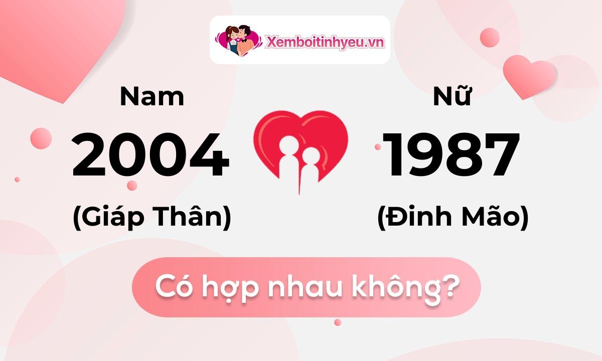 Chồng 2004 vợ 1987 có hợp nhau không và chọn cưới năm nào hợp nhất