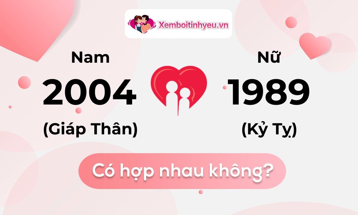 Chồng 2004 vợ 1989 có hợp nhau không và chọn cưới năm nào hợp nhất