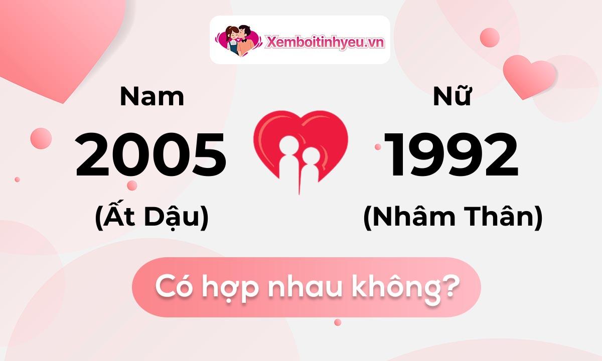 Chồng 2005 vợ 1992 có hợp nhau không và chọn cưới năm nào hợp nhất