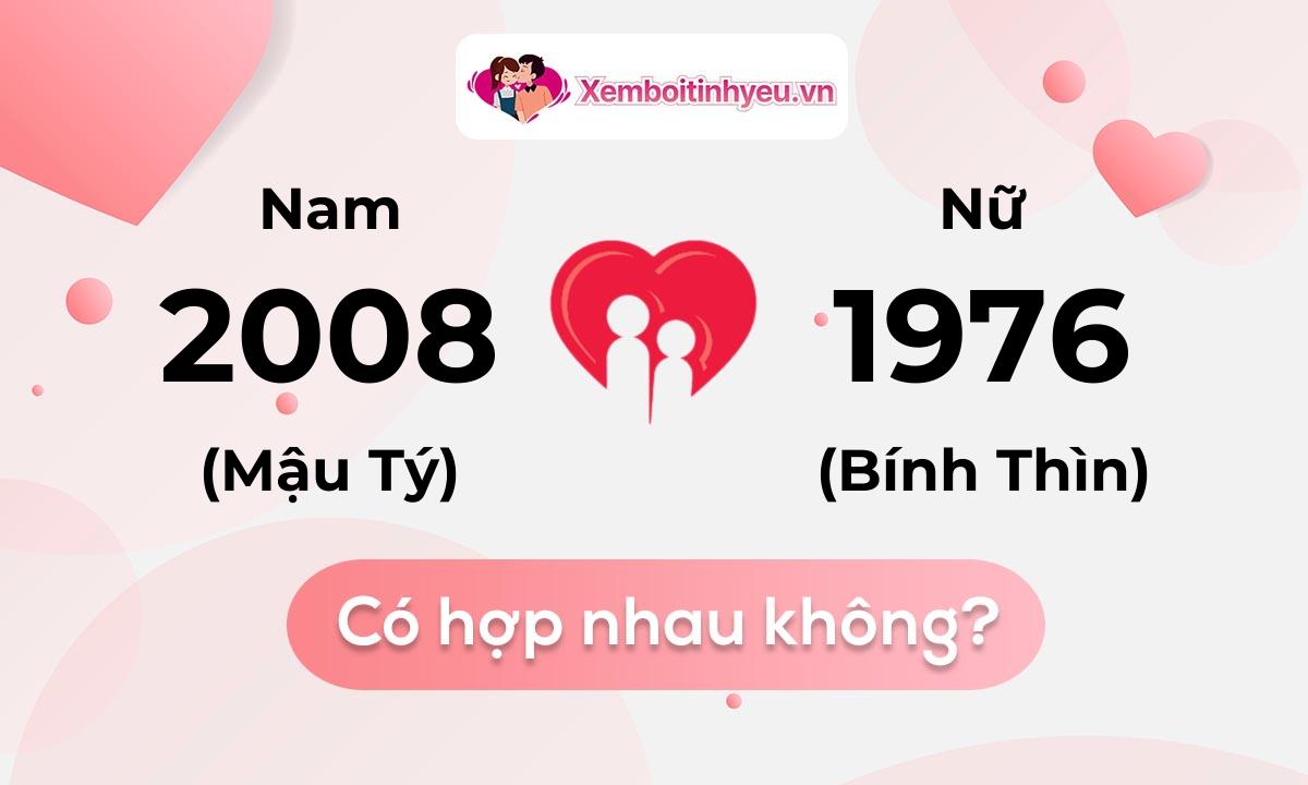 Chồng 2008 vợ 1976 có hợp nhau không và chọn cưới năm nào hợp nhất