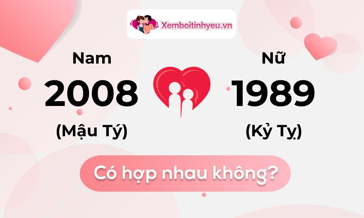 Chồng 2008 vợ 1989 có hợp nhau không và chọn cưới năm nào hợp nhất