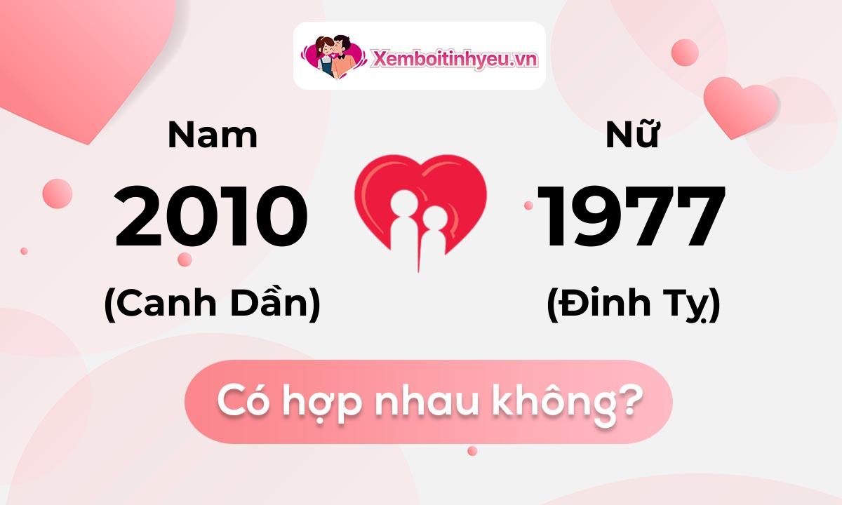 Chồng 2010 vợ 1977 có hợp nhau không và chọn cưới năm nào hợp nhất