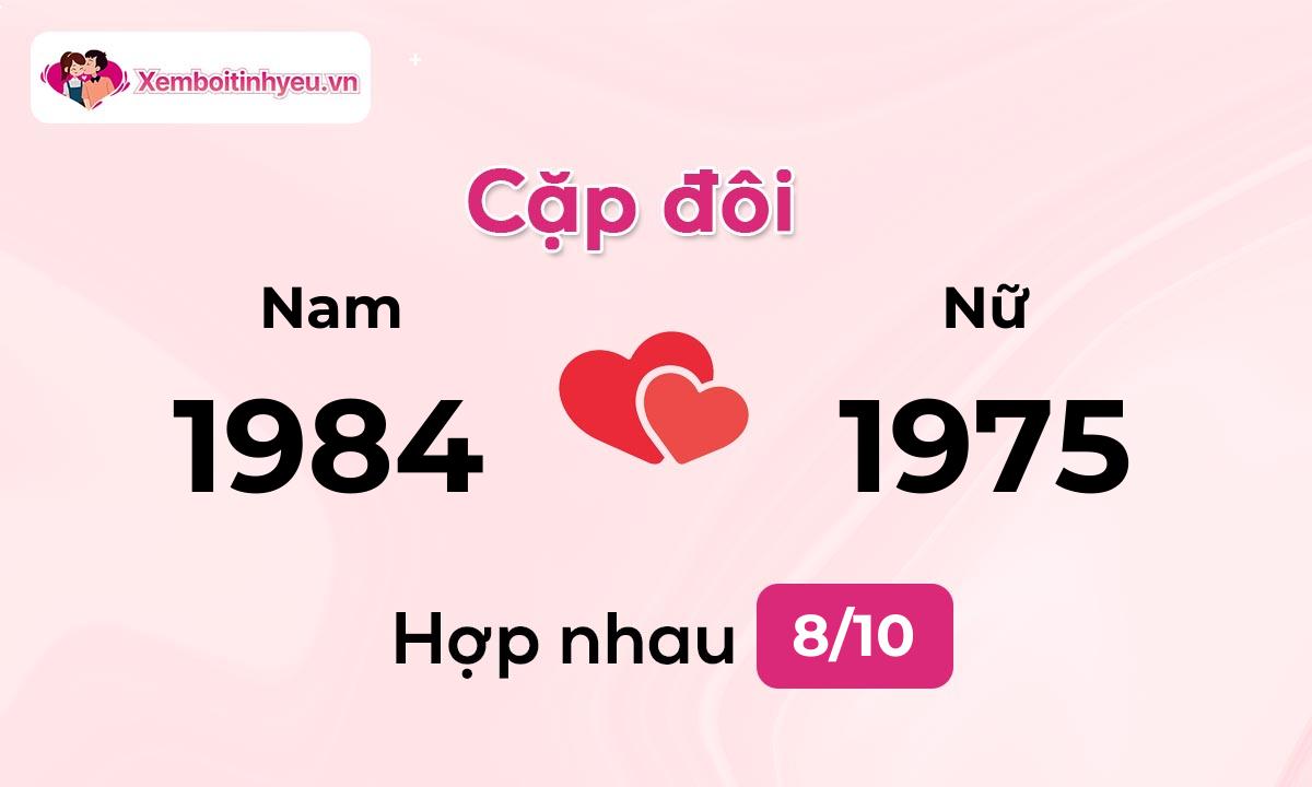 Độ hòa hợp giữa nam sinh năm 1984  và nữ sinh năm 1975